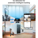 Ezviz C7 Dual 4MP 2K⁺ Indoor Camera – 360° View, White&Black-Dokkantech