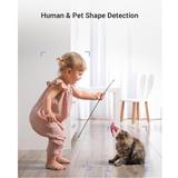 Ezviz C7 Dual 4MP 2K⁺ Indoor Camera – 360° View, White&Black-Dokkantech