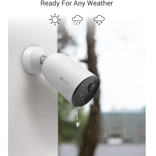 EZVIZ CB3 Smart Outdoor Battery Camera 2MP – 1080P, PIR, Waterproof-Dokkantech