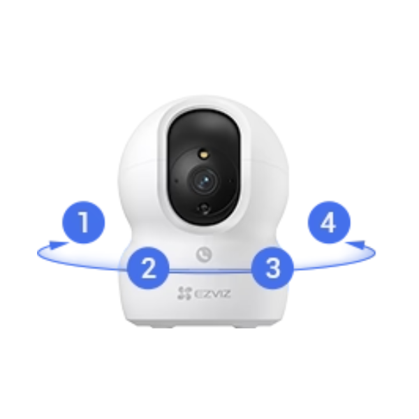 EZVIZ CP1 Pro 4MP 2K⁺ Indoor Camera – Smart Tracking & 2-Way Audio-Dokkantech