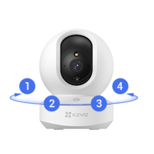 Ezviz TY1 Pro 3K Smart Home Camera – Pan/Tilt, 5MP, Dual-Band Wi-Fi- CS-TY1-5MP-W2-Dokkantech
