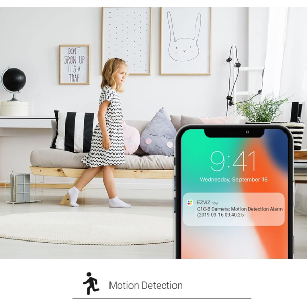 Ezviz C1C-B Smart Home Camera-Dokkantech