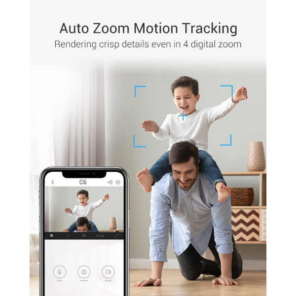 Ezviz C6 Smart Home Camera 4MP 2K⁺ - Dokkantech