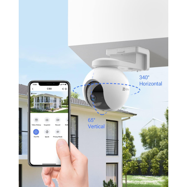Ezviz CB8 Smart Home Battery Camera 3MP 2K - Dokkantech