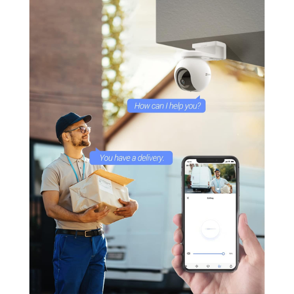 Ezviz CB8 Smart Home Battery Camera 3MP 2K - Dokkantech