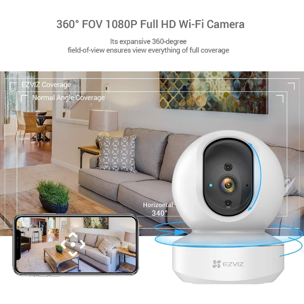 Ezviz TY1 Pro Smart Home Camera 1080P CS-TY1 - Dokkantech