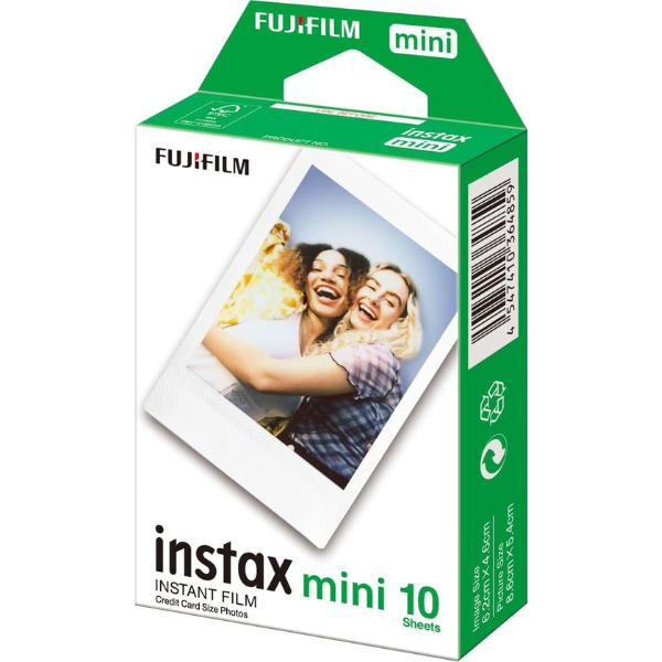 Fujifilm Instax Mini instant film 10 sheets – front view