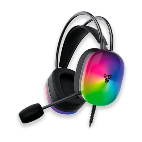 Fantech Aurora HG29 RGB 7.1 Surround Sound Wired USB Gaming Headset – Black-dokantech