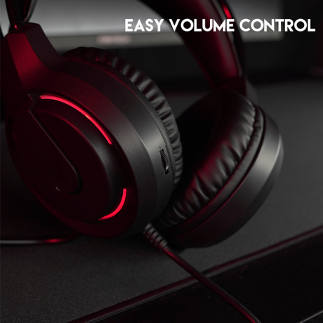 Fantech HQ53 Flash Gaming Headset – Dual Connection (USB & 3.5mm) – Black-dokantech