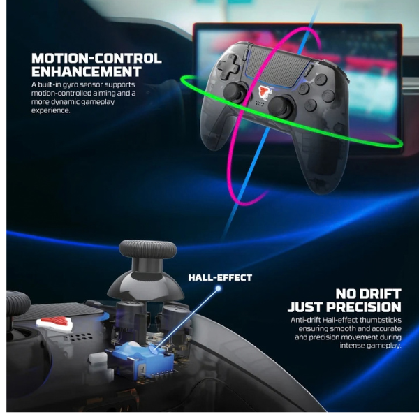 FantechNOVAIIDWGP16DWirelessMulti-PlatformControllerFeatures -DokkanTech 