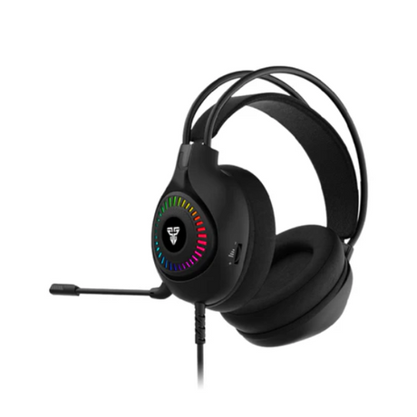 Fantech Orbit HG25 7.1 Virtual Surround Sound Gaming Headset RGB Wired USB - Black - Dokkantech