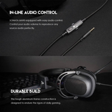 Fantech Sonata MH90 Multi-Platform Gaming Headset – 3.5mm Wired – Black-dokantech