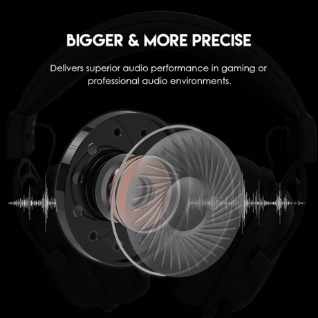 Fantech Sonata MH90 Multi-Platform Gaming Headset – 3.5mm Wired – Black-dokantech