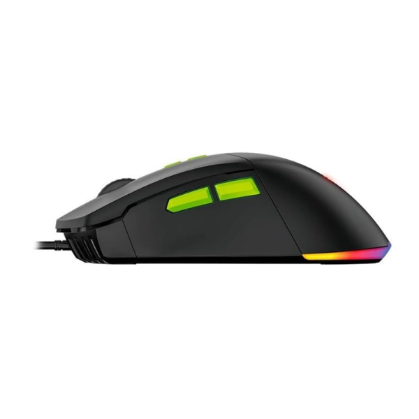 -Fantech VX6 Phantom II Wired Gaming Mouse – RGB, 7200 DPI – Black Dokkantech