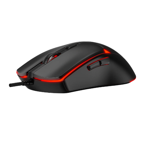 FantechVX7V2CRYPTOIIWiredGamingMouse-Black-LeftView -DokkanTech