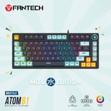 Fantech MK875 V2 Mizu Edition Mechanical Keyboard – Blue Switch