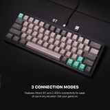 Fantech Atom Pro63 MK912 Mechanical Gaming Keyboard Red Switch EN Stellar Edition - Mercury - Dokkantech