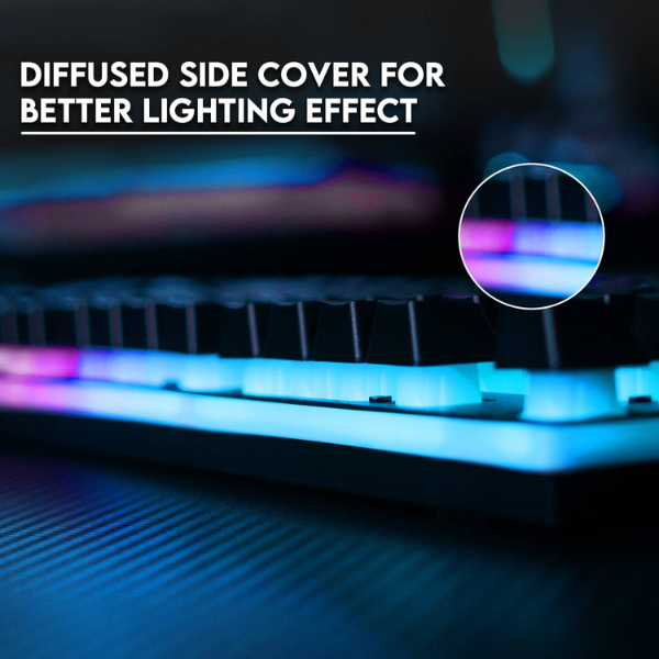 لوحة مفاتيح الألعاب السلكية Fantech Fighter III K614L RGB - أسود