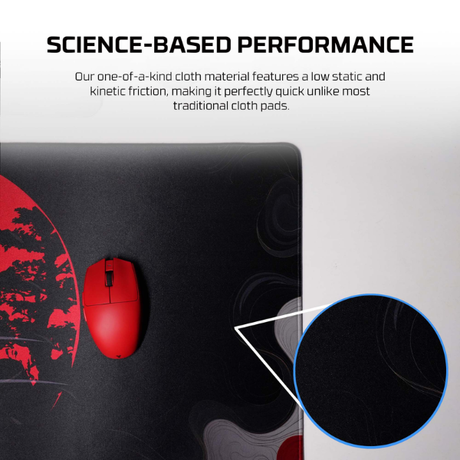 Fantech MP905 ATO KATSUYAMA DESKMAT Gaming Mouse Pad (900*400*4mm) - Black Feature Dokkan tech 