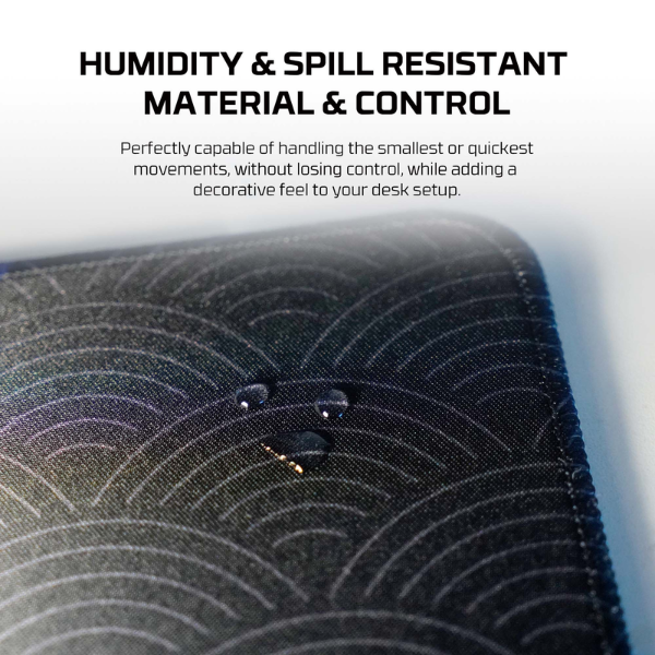 Fantech MP905 ATO KUJIRA UMI DESKMAT Gaming Mouse Pad (900*400*4mm) - Black Spill-Resistant Dokkan tech 