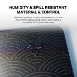Fantech MP905 ATO KUJIRA UMI DESKMAT Gaming Mouse Pad (900*400*4mm) - Black Spill-Resistant Dokkan tech 