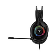 Fantech HG25 Orbit 7.1 surround RGB USB gaming headset – front view black
