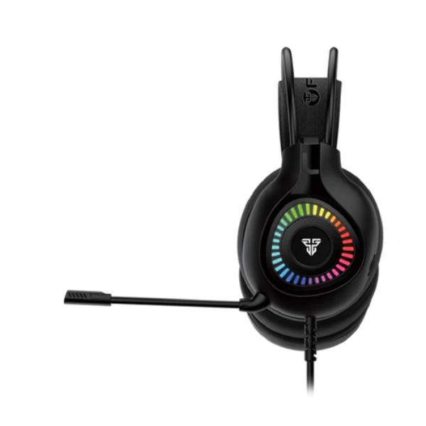 Fantech HG25 Orbit 7.1 surround RGB USB gaming headset – front view black