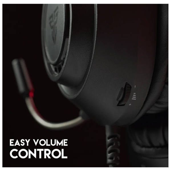 Fantech Portal HG28 7.1 Virtual Surround Sound Gaming Headset RGB Wired USB - Black - Dokkantech