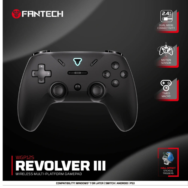 Fantech_Revolver_III_WGP12S_Wireless_Multi-Platform_Gamepad_3- Specs-DokkanTech