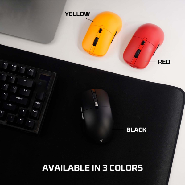 Fantech WG9S Kanata S Wireless Gaming Mouse – 12000 DPI, 1000Hz, RGB - Dokkantech