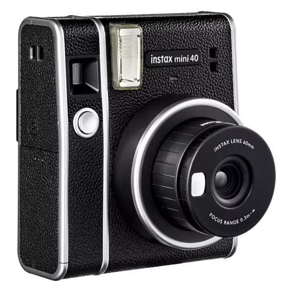 Fujifilm Instax Mini 40 Instant Camera - Black - Dokkantech