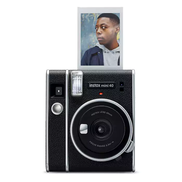 Fujifilm Instax Mini 40 Instant Camera - Black - Dokkantech