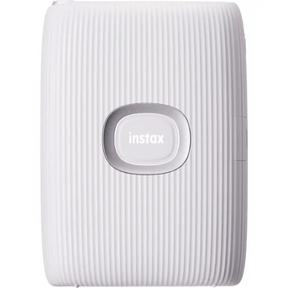 Fujifilm Instax Mini Link smartphone printer – front view ash white