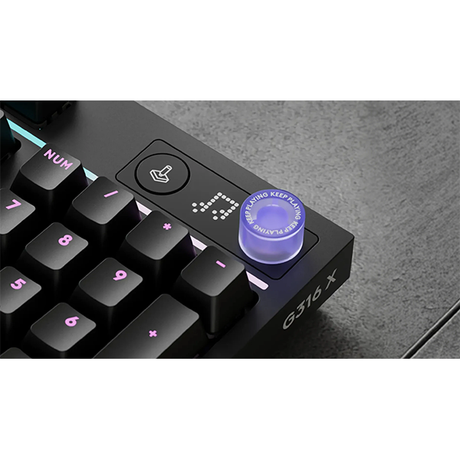 Logitech G316 X 8K Mechanical Gaming Keyboard – Linear Red Switch, English layout Logitech G Egypt