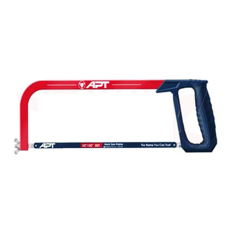 APT hack saw frame for metal 300mm double color handle DXT710 – front view