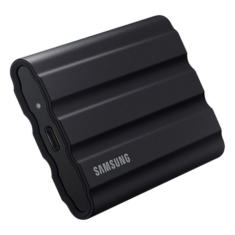 Samsung T7 Shield 2TB, Portable SSD, up-to 1050MB/s, USB 3.2 Gen2, Rugged, IP65 Water & Dust Resistant, for Photographers, Content Creators and Gaming, Extenal Solid State Drive (MU-PE2T0S/AM), Black - DokanTech #