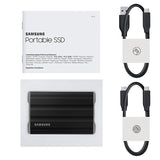 Samsung T7 Shield 2TB, Portable SSD, up-to 1050MB/s, USB 3.2 Gen2, Rugged, IP65 Water & Dust Resistant, for Photographers, Content Creators and Gaming, Extenal Solid State Drive (MU-PE2T0S/AM), Black - DokanTech #