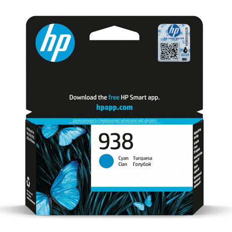 HP 938 ink cartridge – color variants