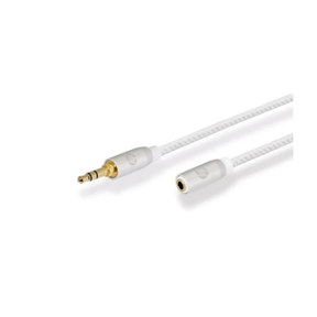 HP Pro AUX 3.5mm extension cable 1.5M – front view silver