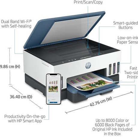  HP_Smart_Tank_725_All-in-One_Printer_Wireless_Auto_Duplex_High_Yield _DokanTech #