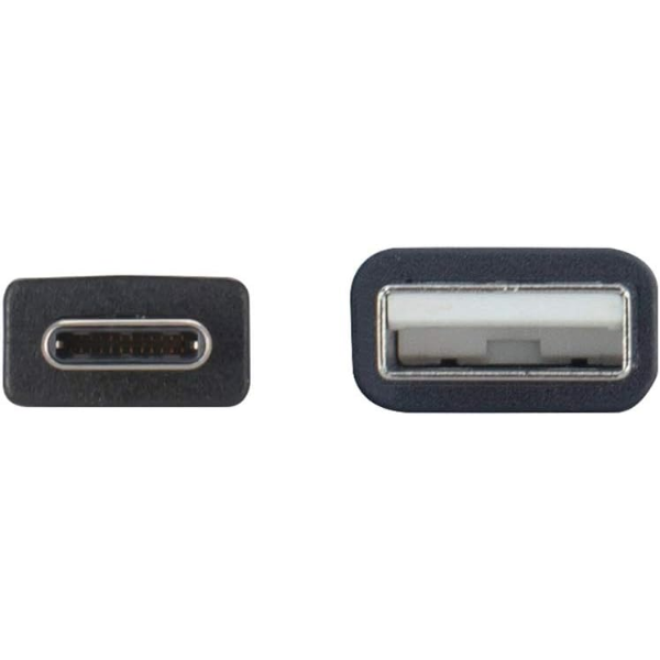 HP USB A To USB C 300cm Cable - Black - Dokkantech