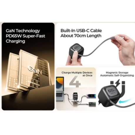 Havit65WGaNTravelChargerUC253EURetractableCableBlack_5-dokantech#