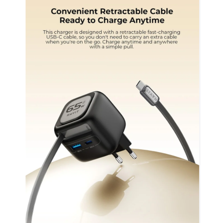 Havit65WGaNTravelChargerUC253EURetractableCableBlack_5-dokantech#