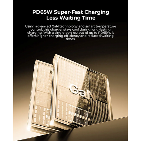 Havit65WGaNTravelChargerUC253EURetractableCableBlack-dokantech#