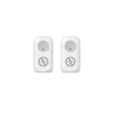 Hollyland Lark A1 Combo Wireless Lavalier Microphone Duo - Ivory White-dokantech#