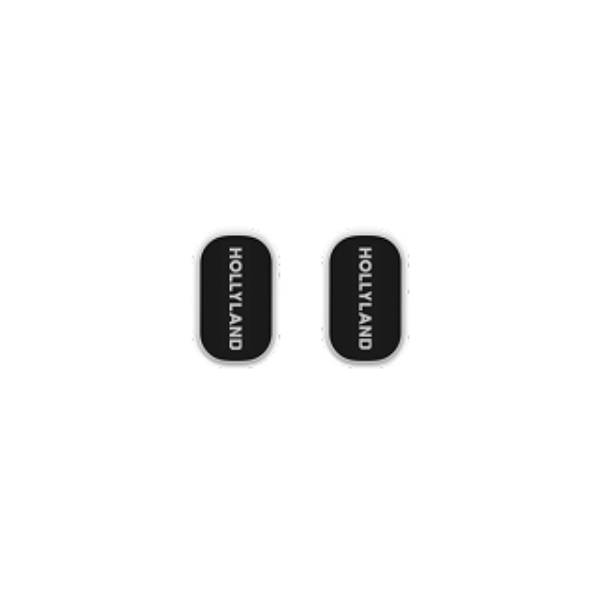 Hollyland Lark A1 Combo Wireless Lavalier Microphone Duo - Ivory White-dokantech#