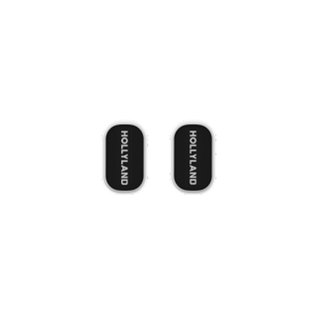 Hollyland Lark A1 Combo Wireless Lavalier Microphone Duo - Ivory White-dokantech#