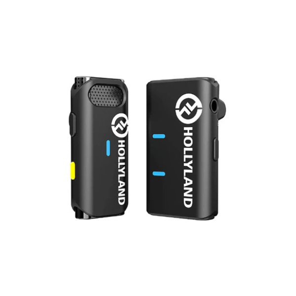 Hollyland LARK M1 Solo Wireless Microphone – Clear Sound Cool Black-dokantech