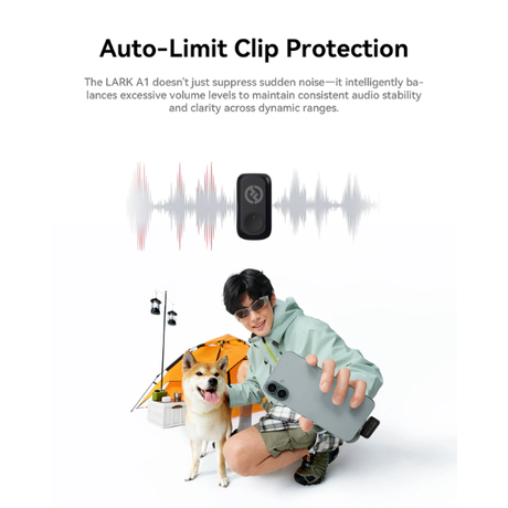 Hollyland Lark A1 Duo Wireless Microphone Set - Dokkantech