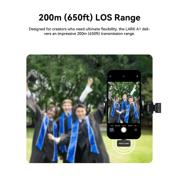 Hollyland Lark A1 Duo Wireless Microphone Set - Dokkantech